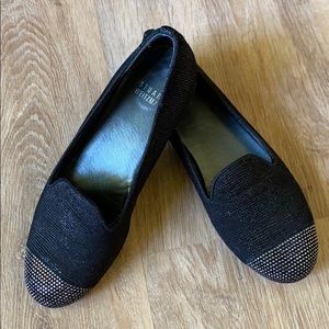 Stuart Weitzman black small studded flats 🥿